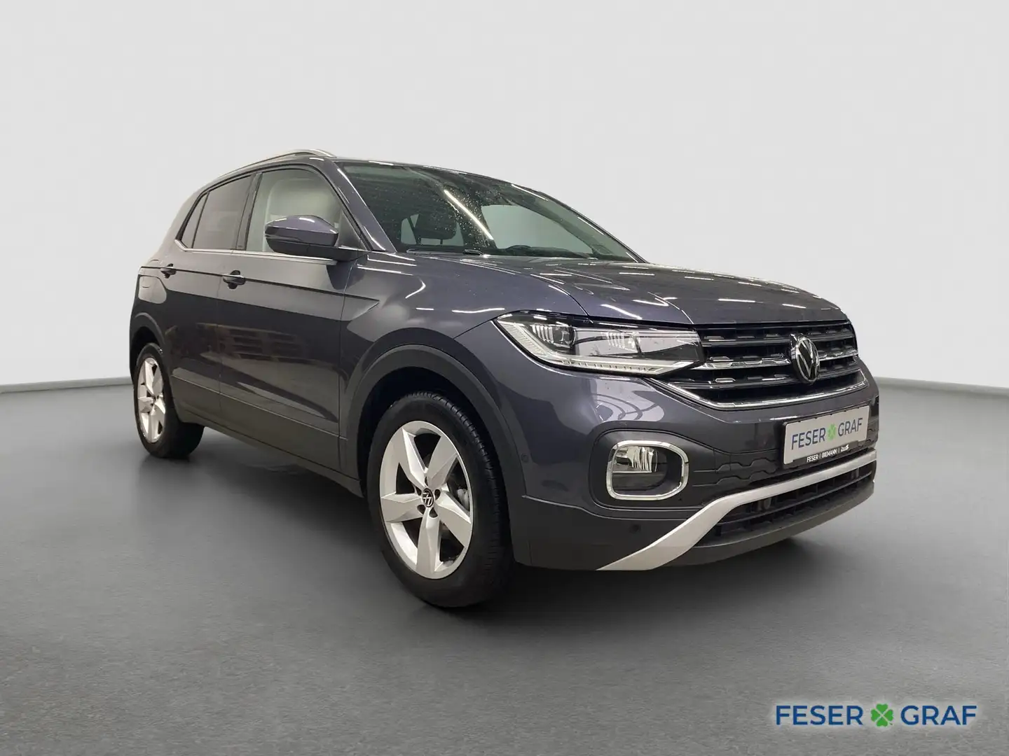 Volkswagen T-Cross Style 1.5 TSI DSG AHK LED Navi Keyless Virtual Grau - 2