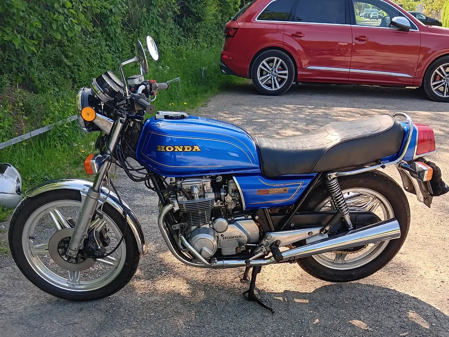 Honda CB 650 Bleu - 1