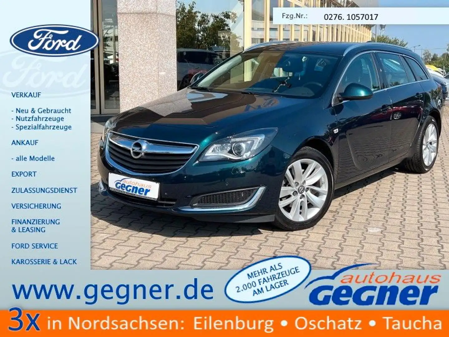 Opel Insignia ST Autm. Innovation BOSE Bi-Xenon Grün - 1