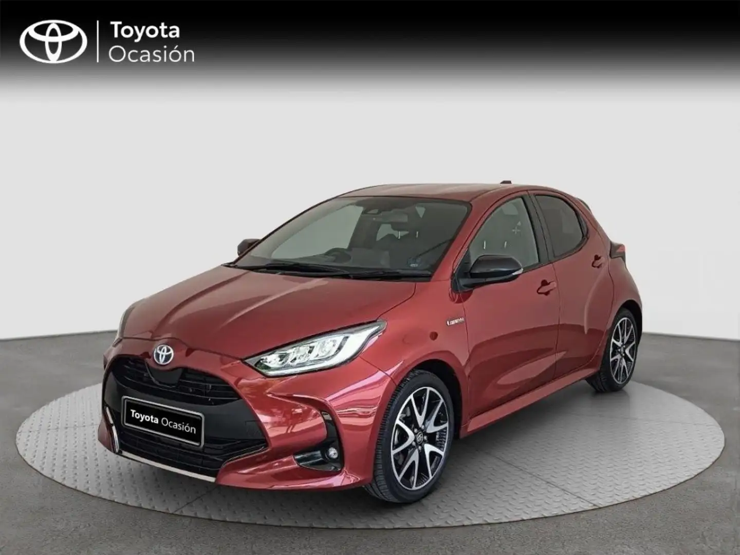 Toyota Yaris 1.5 VVT-I HYBRID STYLE 116 5PT Rojo - 1