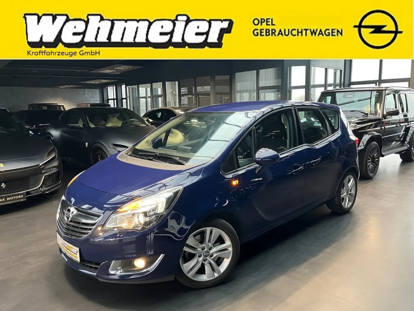 Opel Meriva Innovation Automatik,LM17,AHK,NSW,WKR Blau - 2