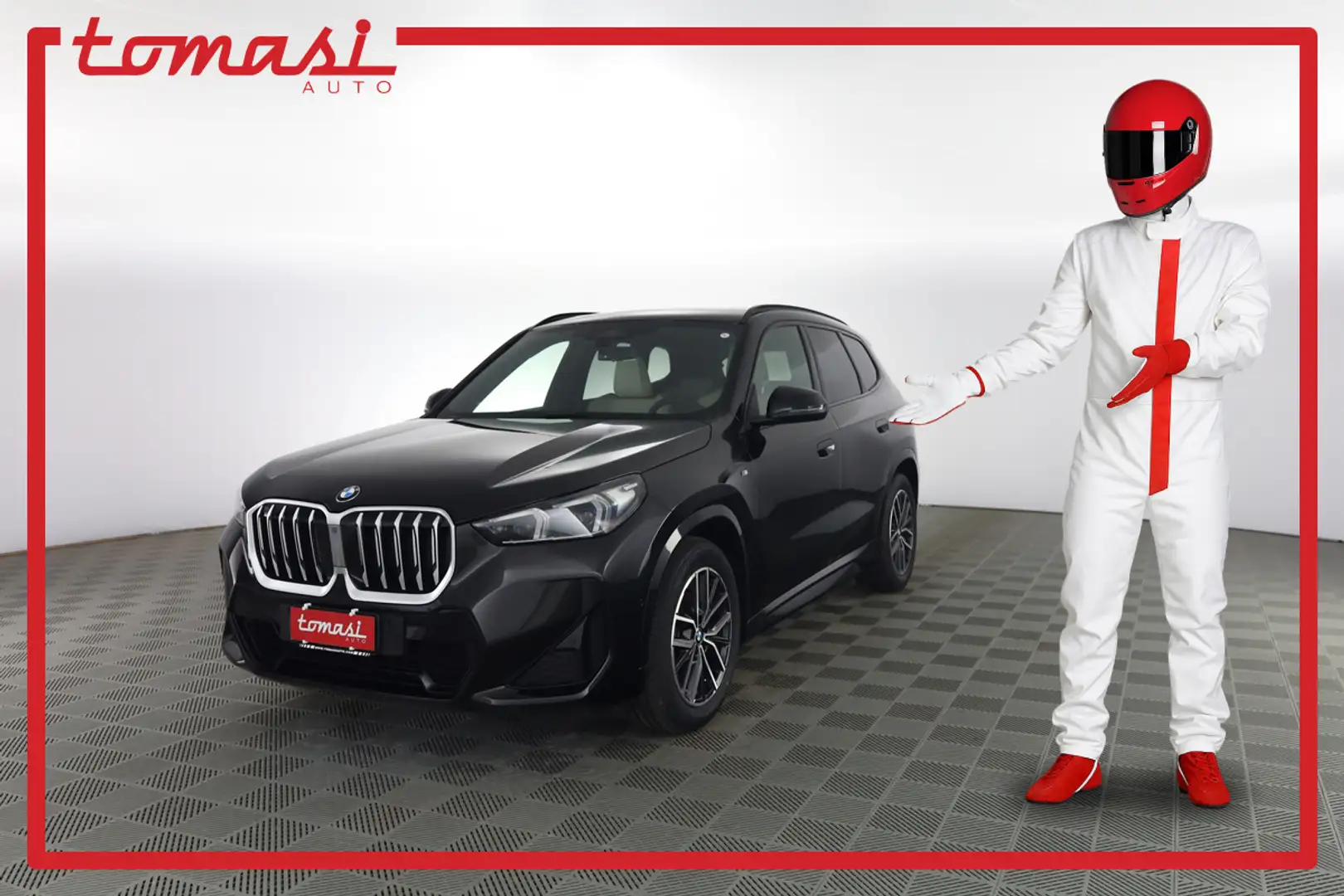 BMW X1 xDrive 20d Msport aut TETTO PANORAMICO APRIBILE,C Schwarz - 1