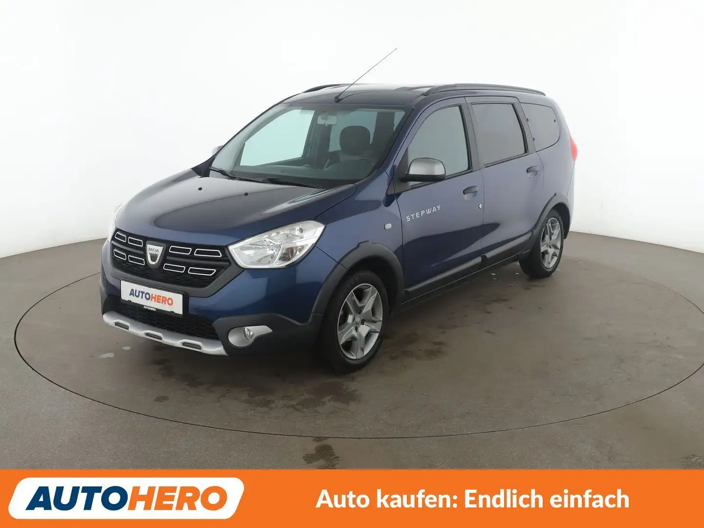 Dacia Lodgy 1.6 SCe Stepway *NAVI*TEMPO*PDC*LIMITER* Blau - 1