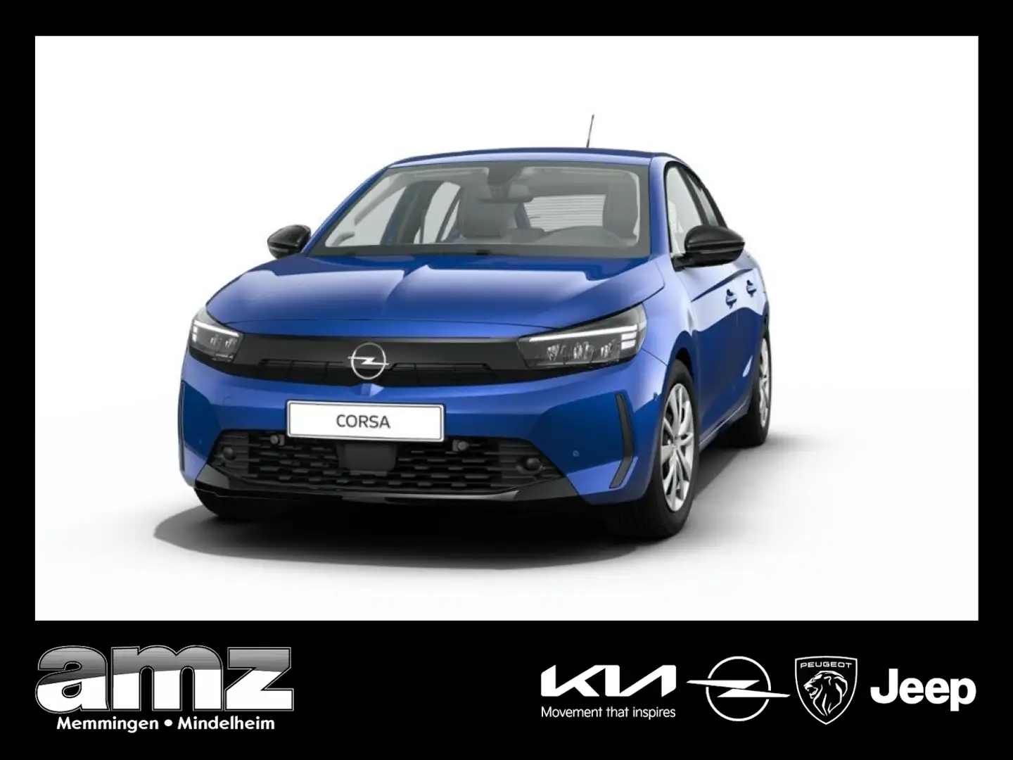 Opel Corsa Edition 1.2 Turbo Blau - 1