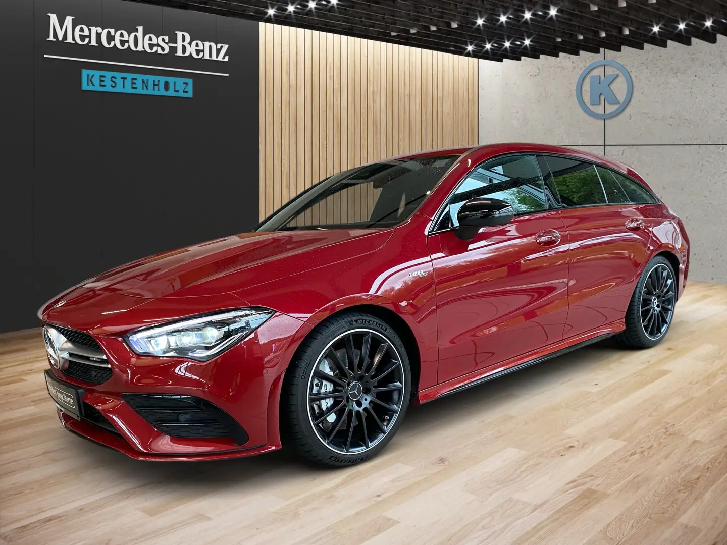 Mercedes-Benz CLA 35 AMG AMG CLA 35 4M SB *NIGHT*MEMO*AHK*KAM*MBUX*SHZ* LED Rot - 1