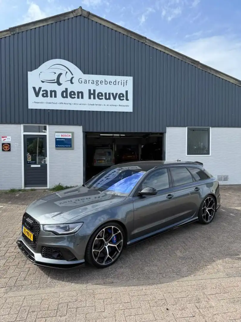 Audi RS6 A6 Avant 4.0 TFSI quattro Pro Line Plus Gris - 1