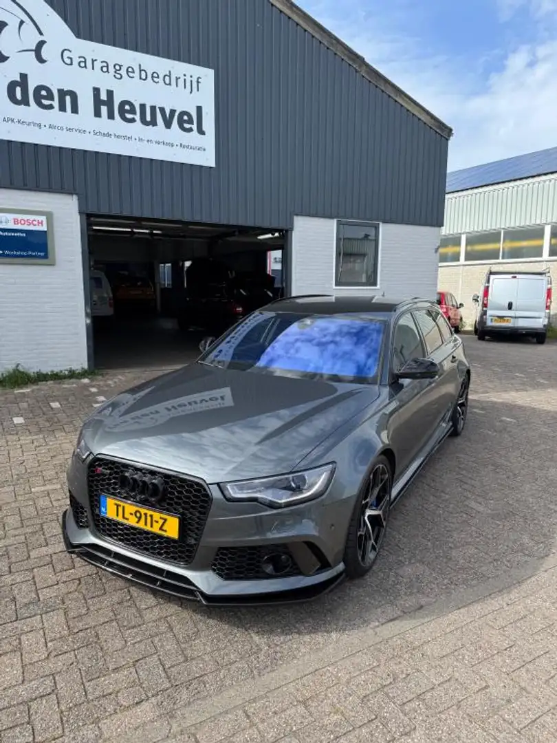 Audi RS6 A6 Avant 4.0 TFSI quattro Pro Line Plus Gris - 2
