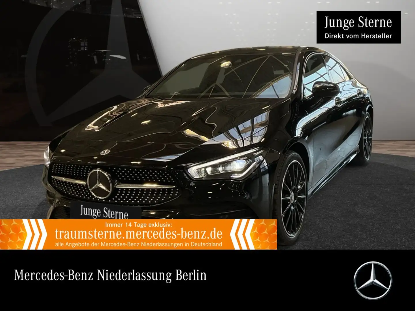 Mercedes-Benz CLA 250 e AMG+NIGHT+PANO+MULTIBEAM+KAMERA+TOTW+8G Schwarz - 1