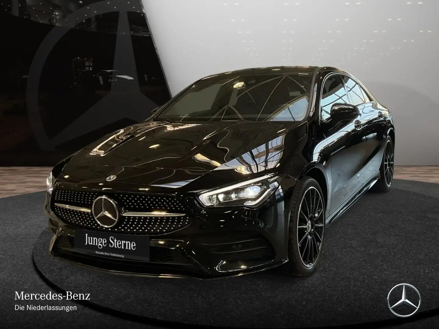 Mercedes-Benz CLA 250 e AMG+NIGHT+PANO+MULTIBEAM+KAMERA+TOTW+8G Schwarz - 2