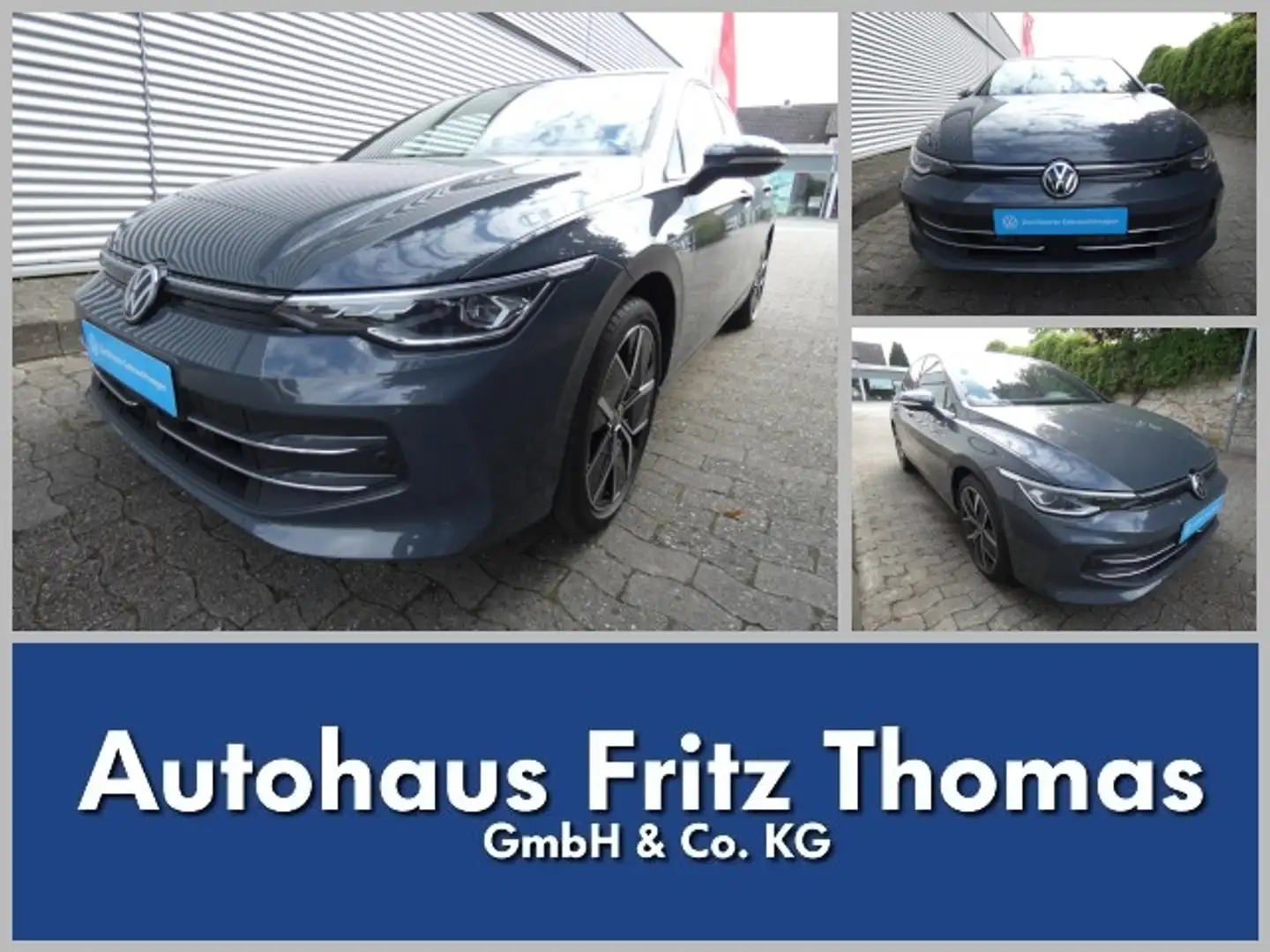 Volkswagen Golf VIII 1.5 eTSI DSG Style LED Navi Pano AHK ACC Gris - 1