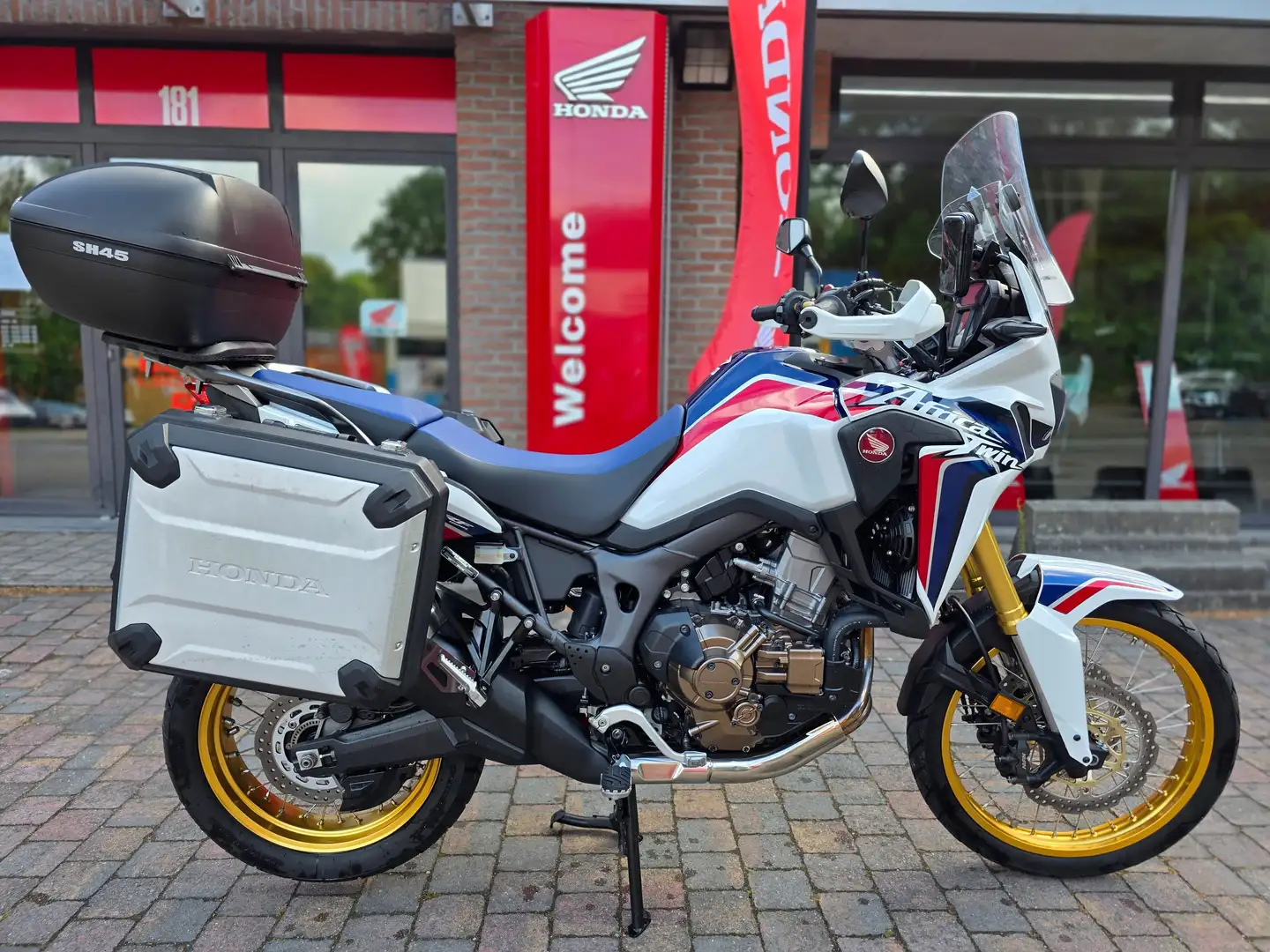 Honda CRF 1000 DCT Rouge - 1