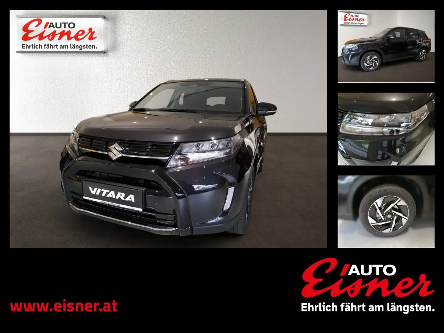 Suzuki Vitara 1.4 GLX HYB. ALLGRIP 6AT Allrad Automatik Schwarz - 1