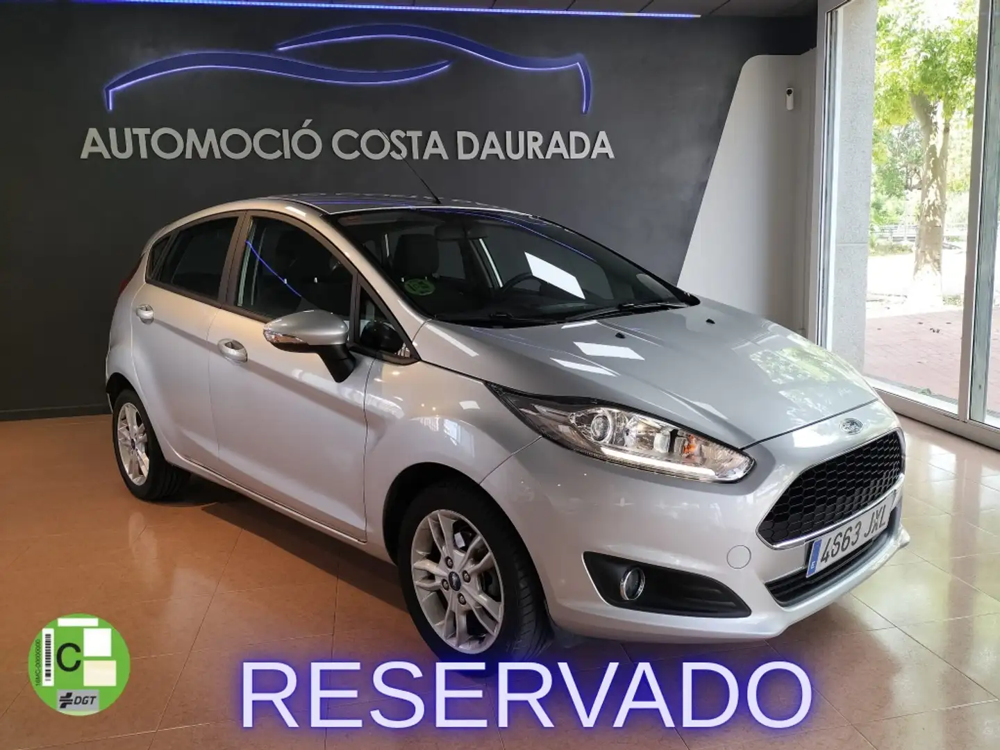 Ford Fiesta 1.0 EcoBoost Trend Powershift Gris - 1
