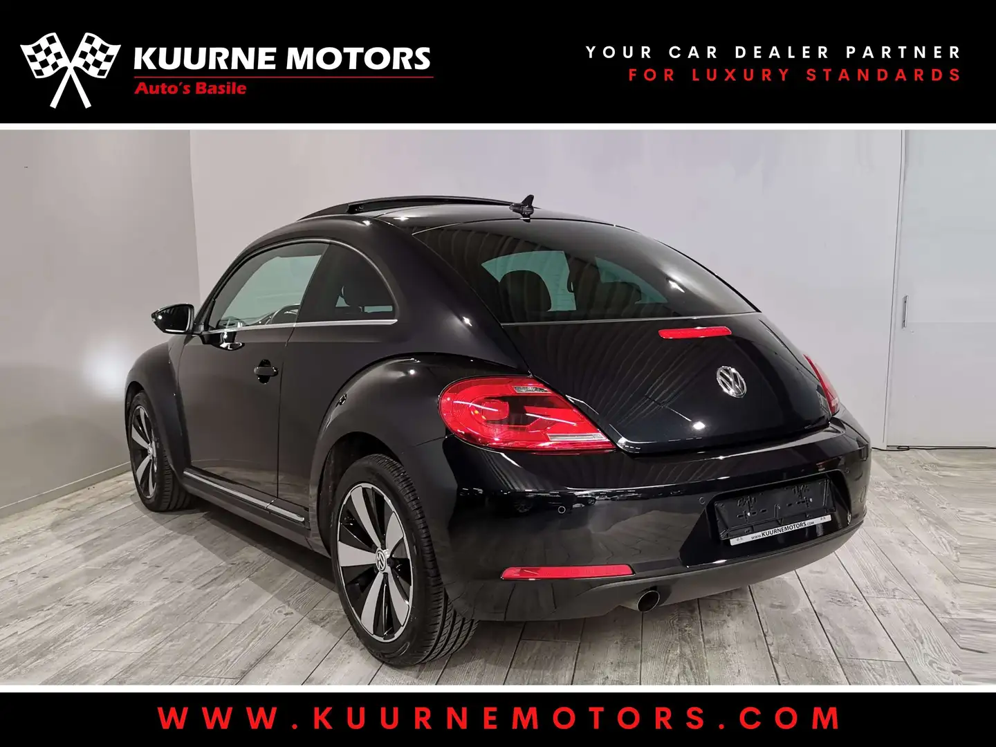 Volkswagen Beetle 1.6 TDI Alu18\/Pano/Xenon/Gps/Cruise *1j garantie* Noir - 2
