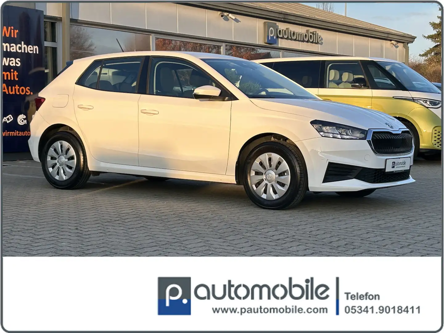 Skoda Fabia 1.0 MPI Active *LED*SHZ*PDC* Weiß - 2