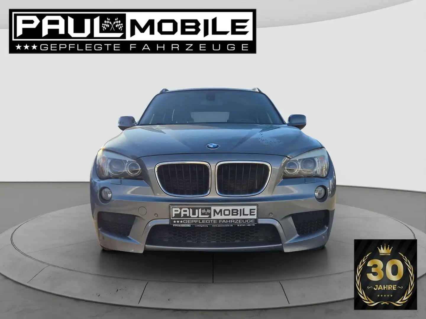 BMW X1 18 i sDrive M Sport Paket Navi Xenon PDC v+h Gris - 2