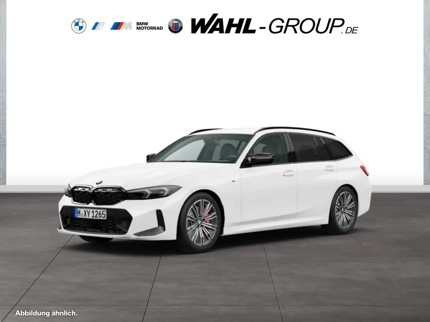 BMW 340 M340d xDrive TOURING M SPORT PRO AHK STANDHZG LC P Weiß - 1