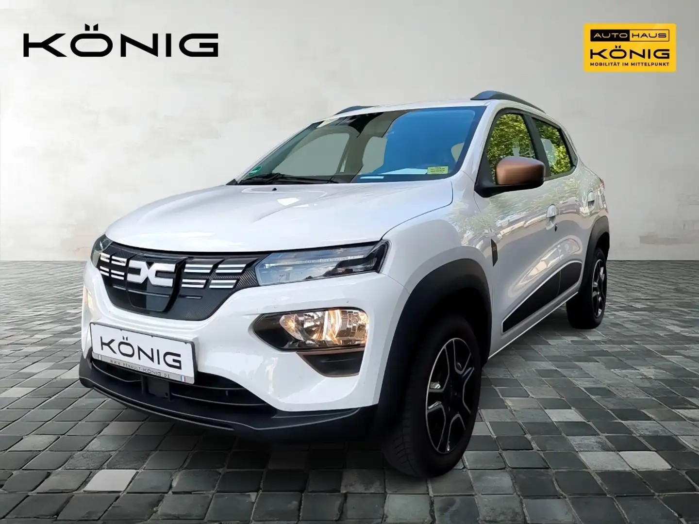 Dacia Spring Extreme Electric 65 *NAVI*KLIMA*PDC*ALLW Weiß - 1