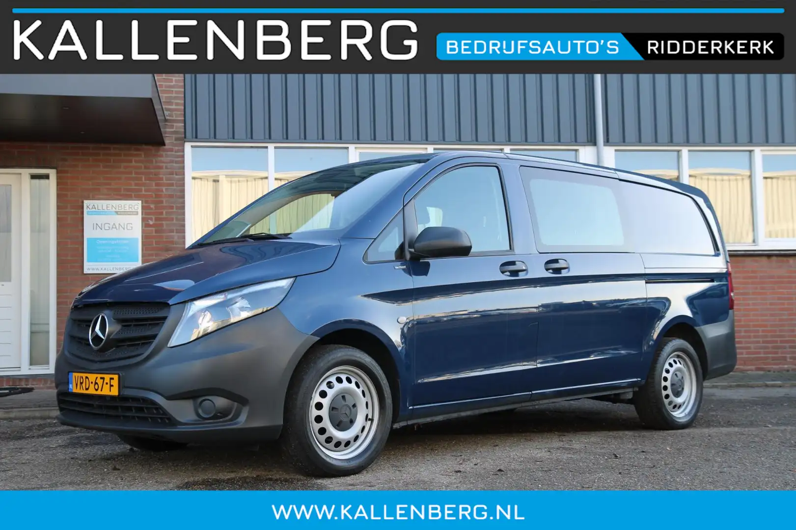 Mercedes-Benz Vito 110 CDI Lang DC Comfort / 6 persoons / Dubbel cabi Bleu - 1