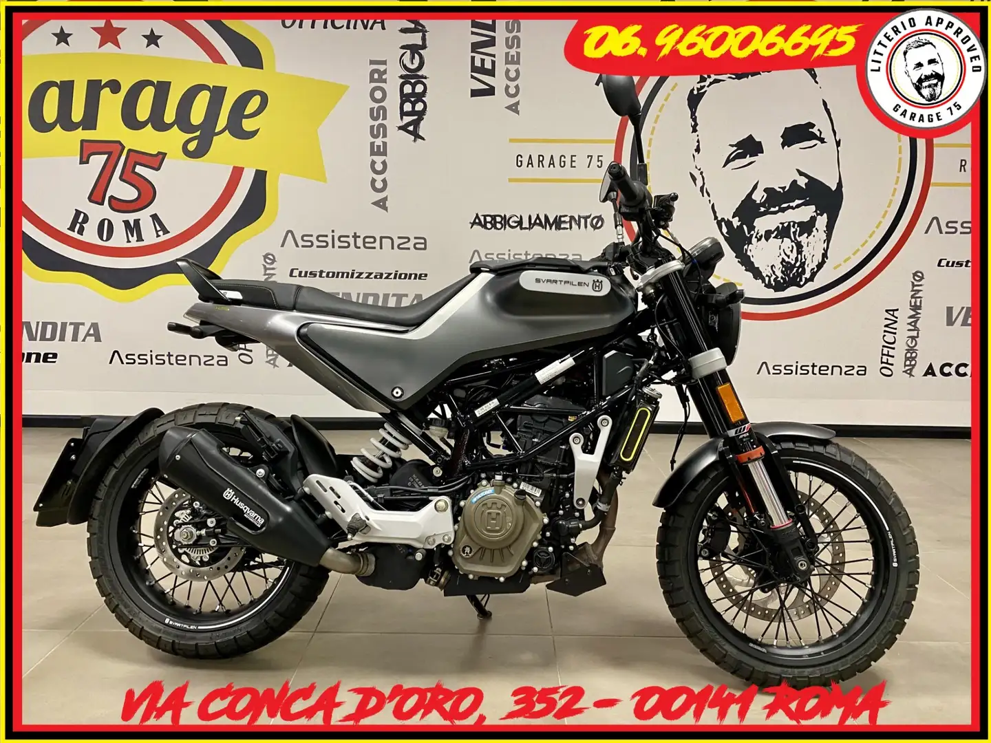 Husqvarna Svartpilen Fekete - 1