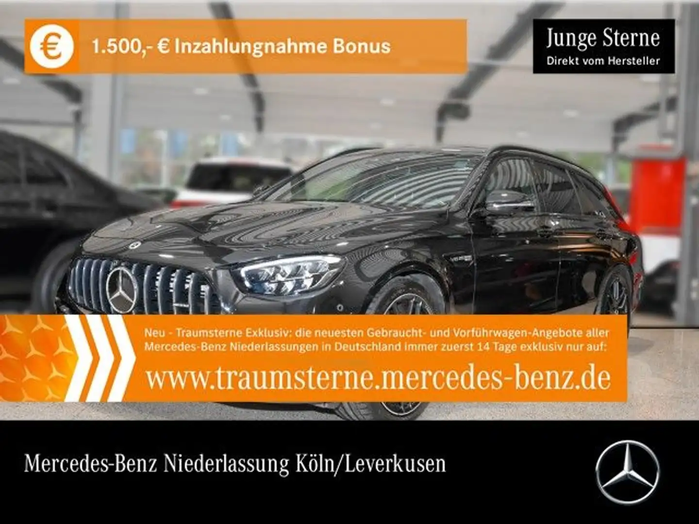 Mercedes-Benz E 63 AMG E 63 S 4M T-Modell AMG+DRIVERS+NIGHT+PANO+360+LED Nero - 1