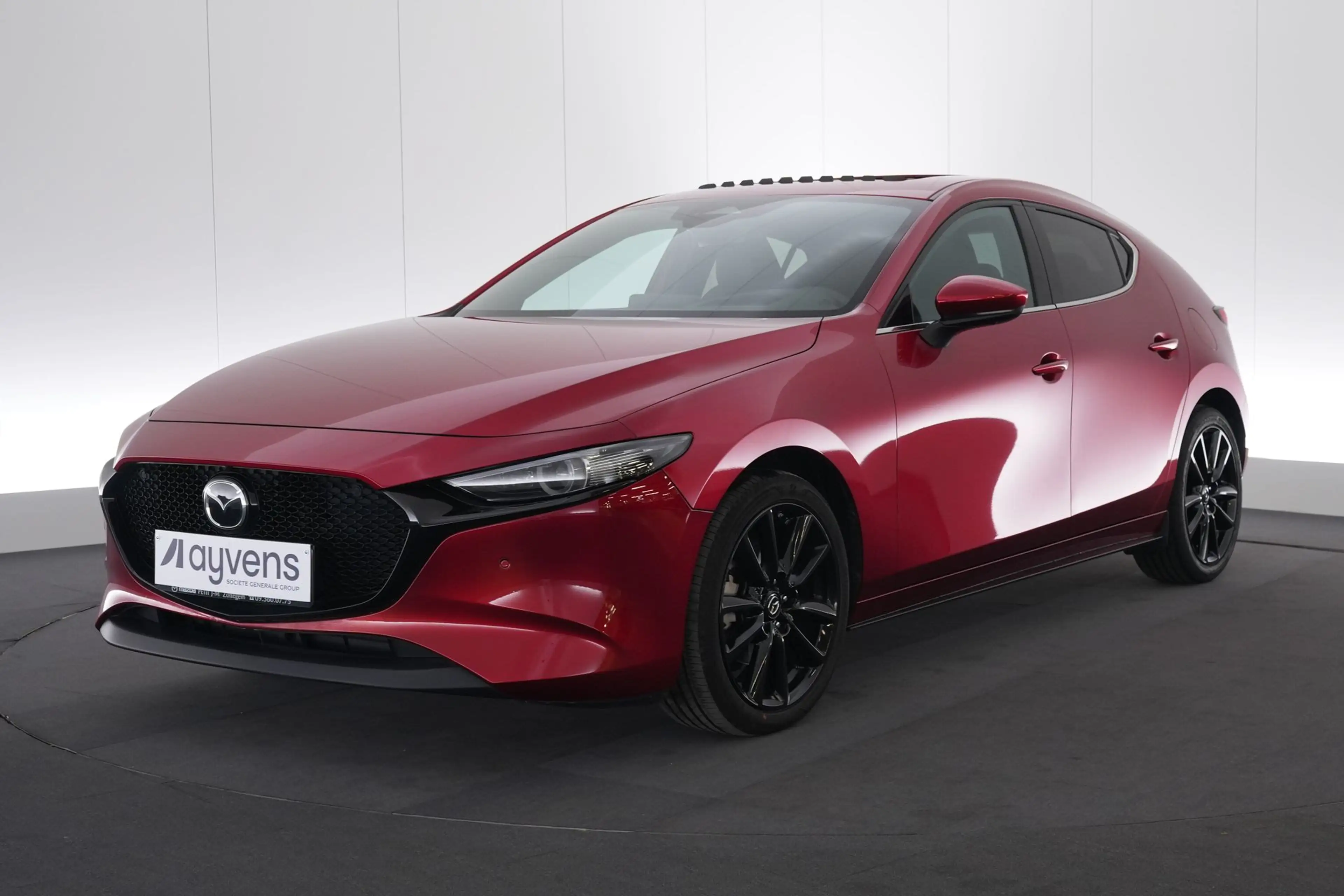 Mazda 3 2.0 AUT e-SkyActiv X SkyCruise LEDER/CUIR LED GPS