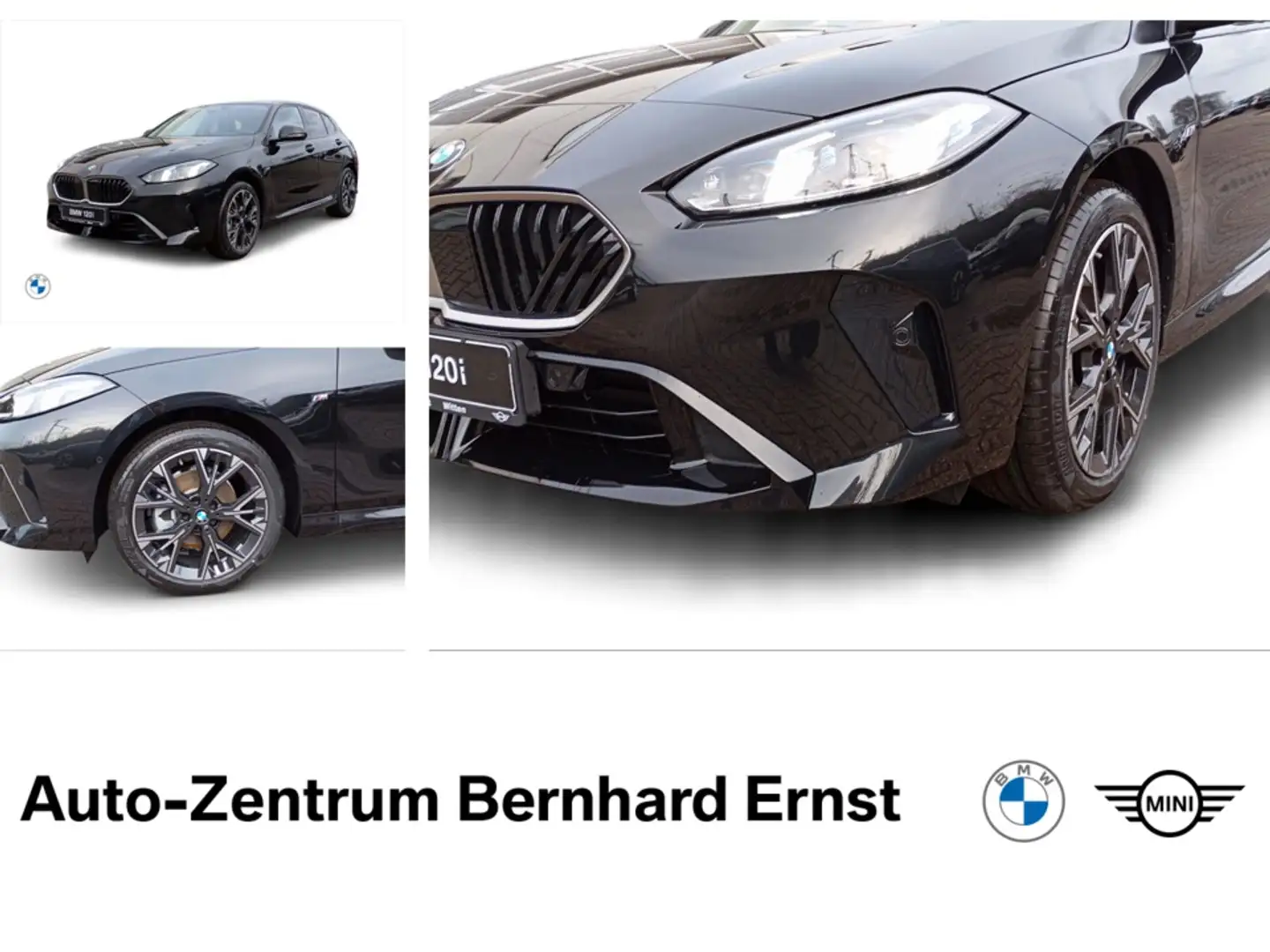 BMW 114 120 Steptronic Navi DSG LED Scheinwerfer Bluetooth Noir - 1