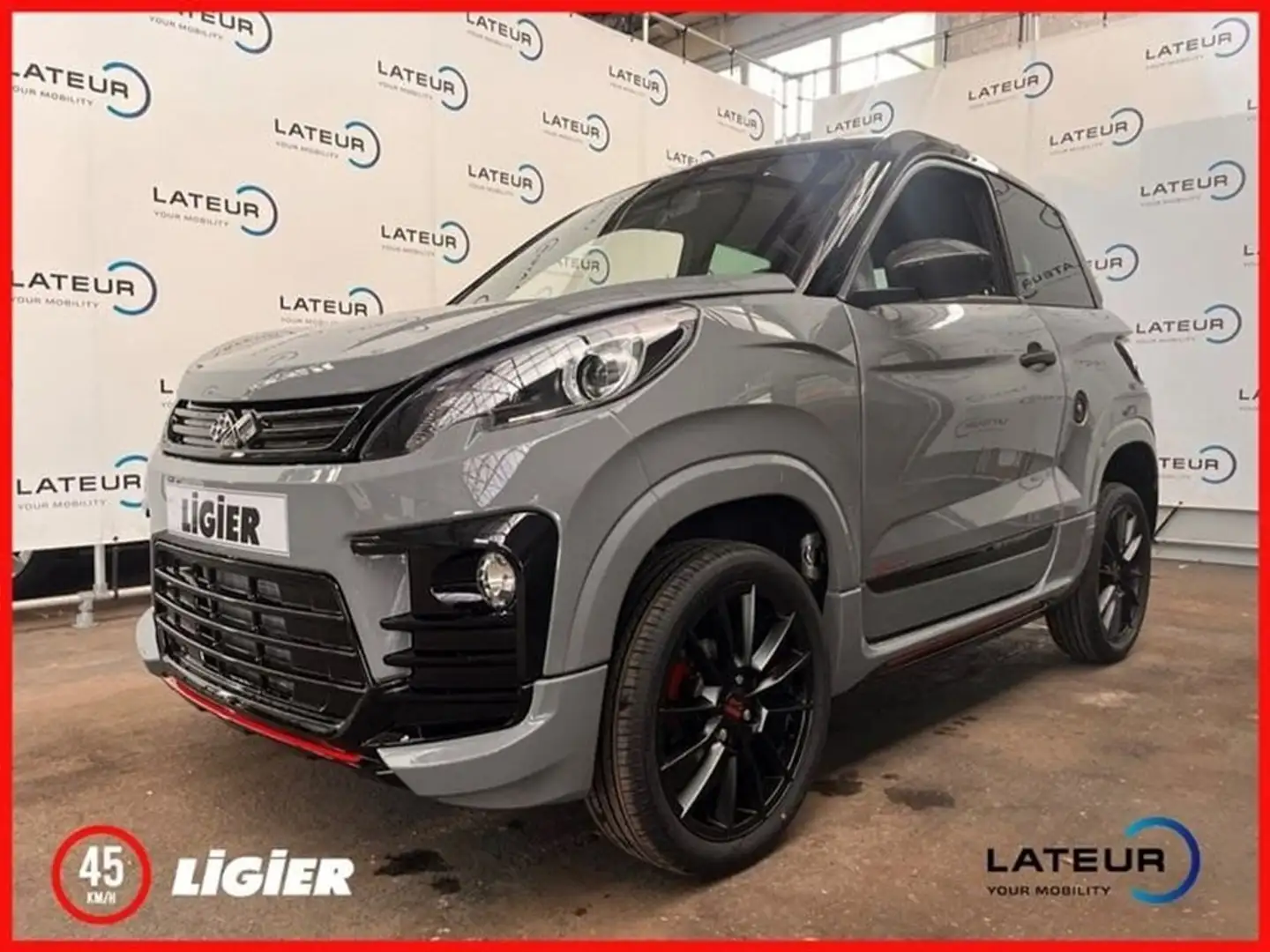 Ligier JS 60 Sport Ultimate Sun Diesel // Airco/Servo/Carplay/A Šedá - 1