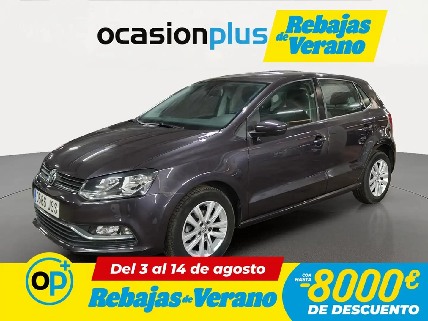 Volkswagen Polo 1.2 TSI BMT A- Plus 66kW Gris - 1