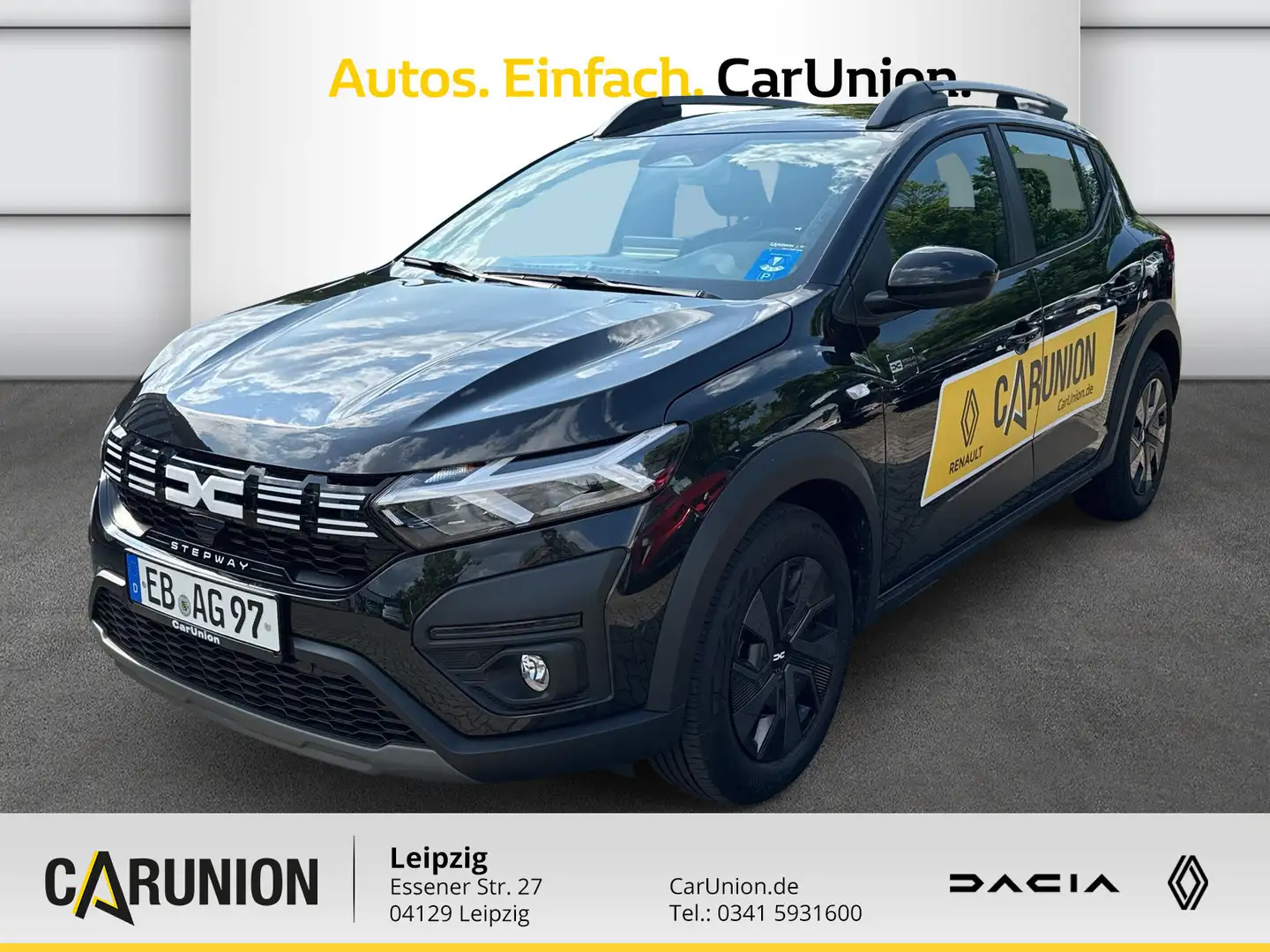 Dacia Sandero Stepway Expression TCe 90 Schwarz - 1
