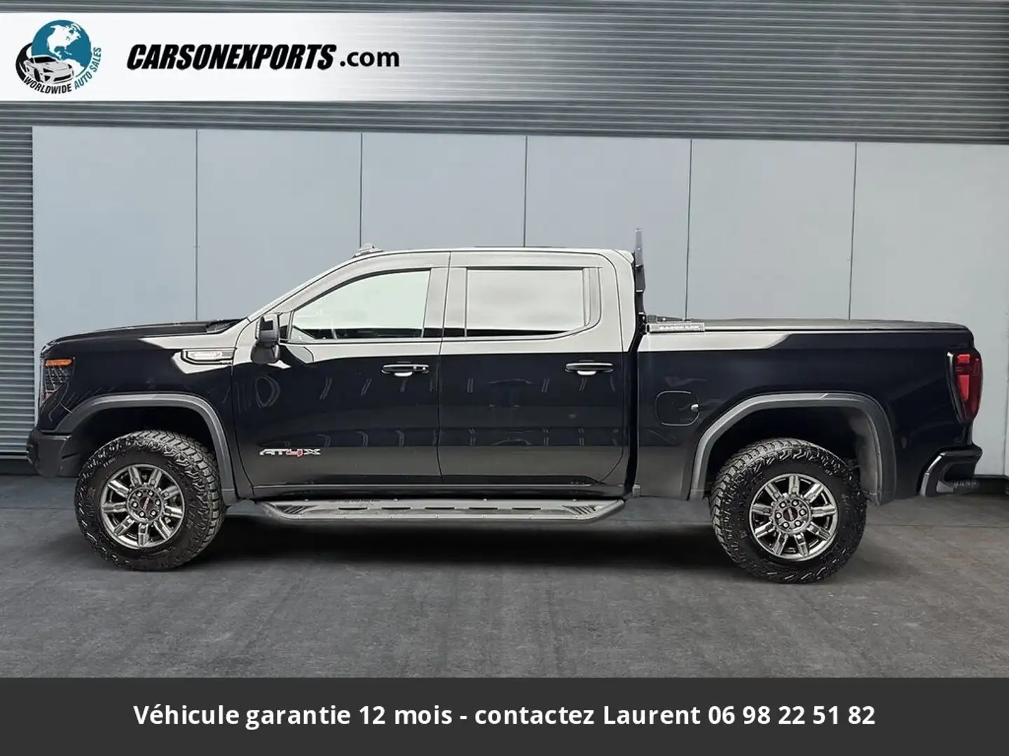 GMC Sierra AT4X Tout compris hors homologation 4500e Noir - 2