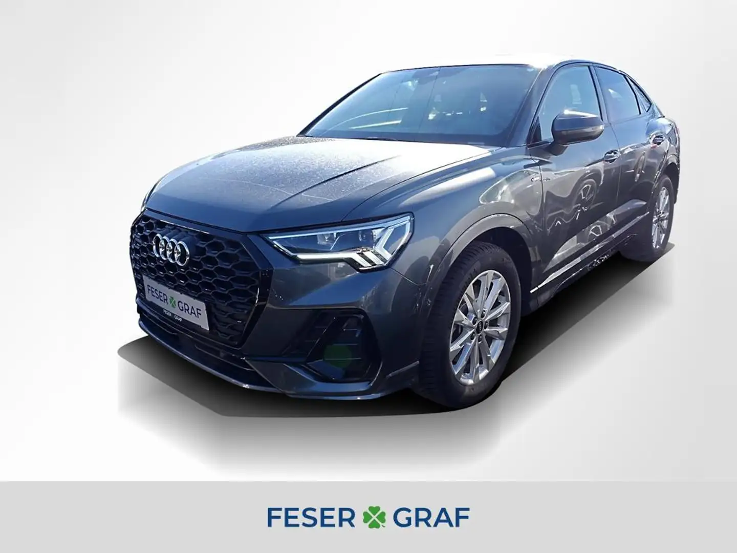 Audi Q3 Sportback 40 TFSI qu. 2x S line AHK LED Grau - 1