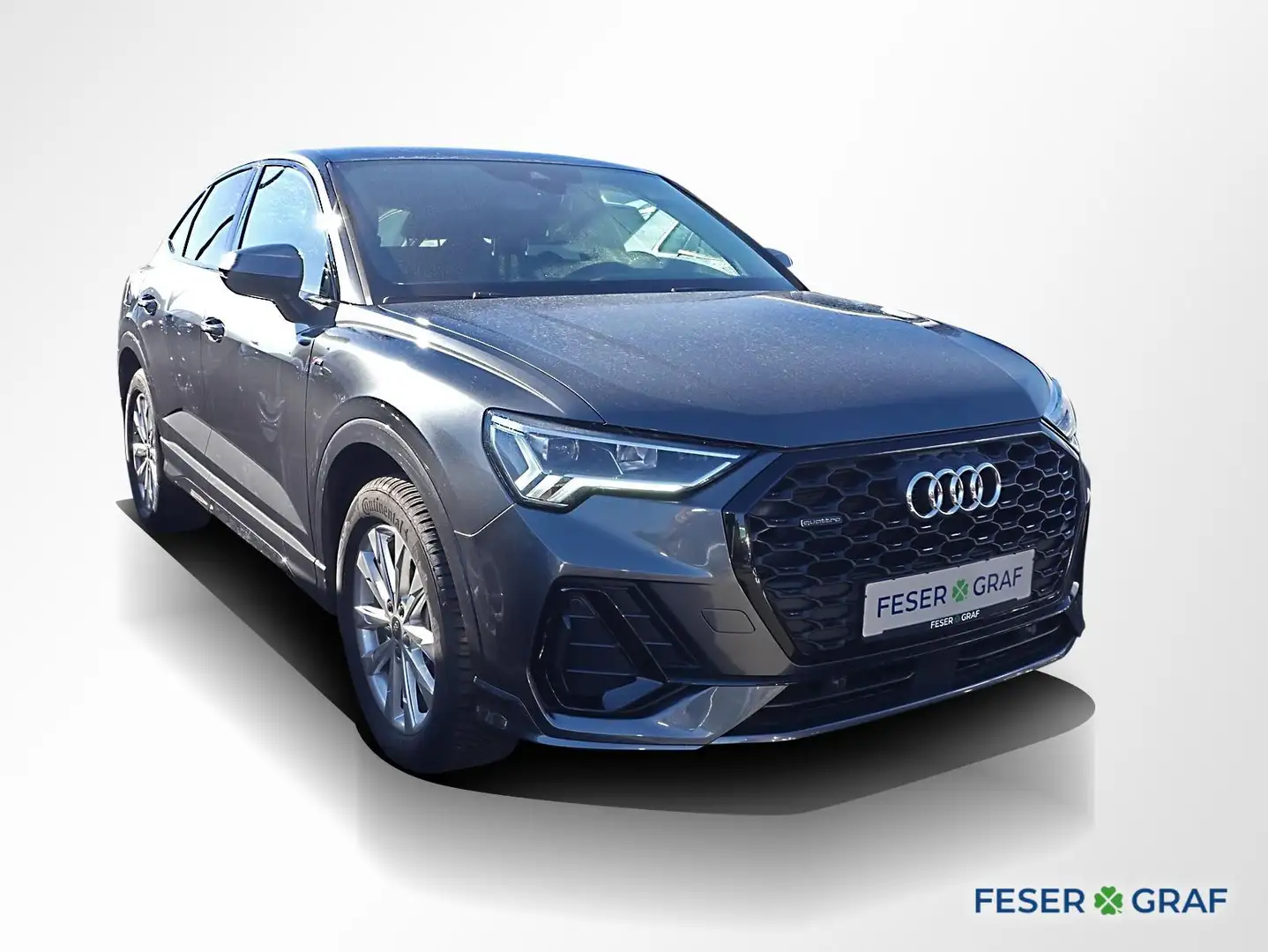 Audi Q3 Sportback 40 TFSI qu. 2x S line AHK LED Grau - 2