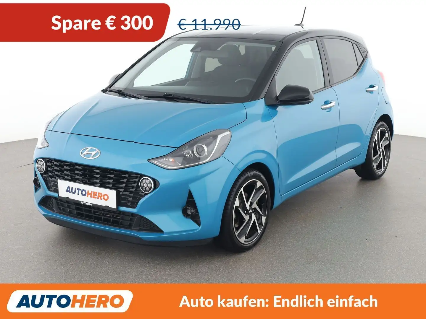 Hyundai i10 1.2 LEVEL 4 Blau - 1