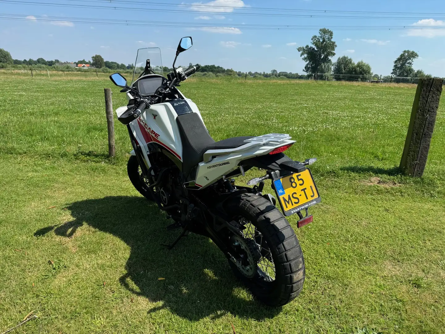 Moto Morini X-Cape Corsarino Wit - 2