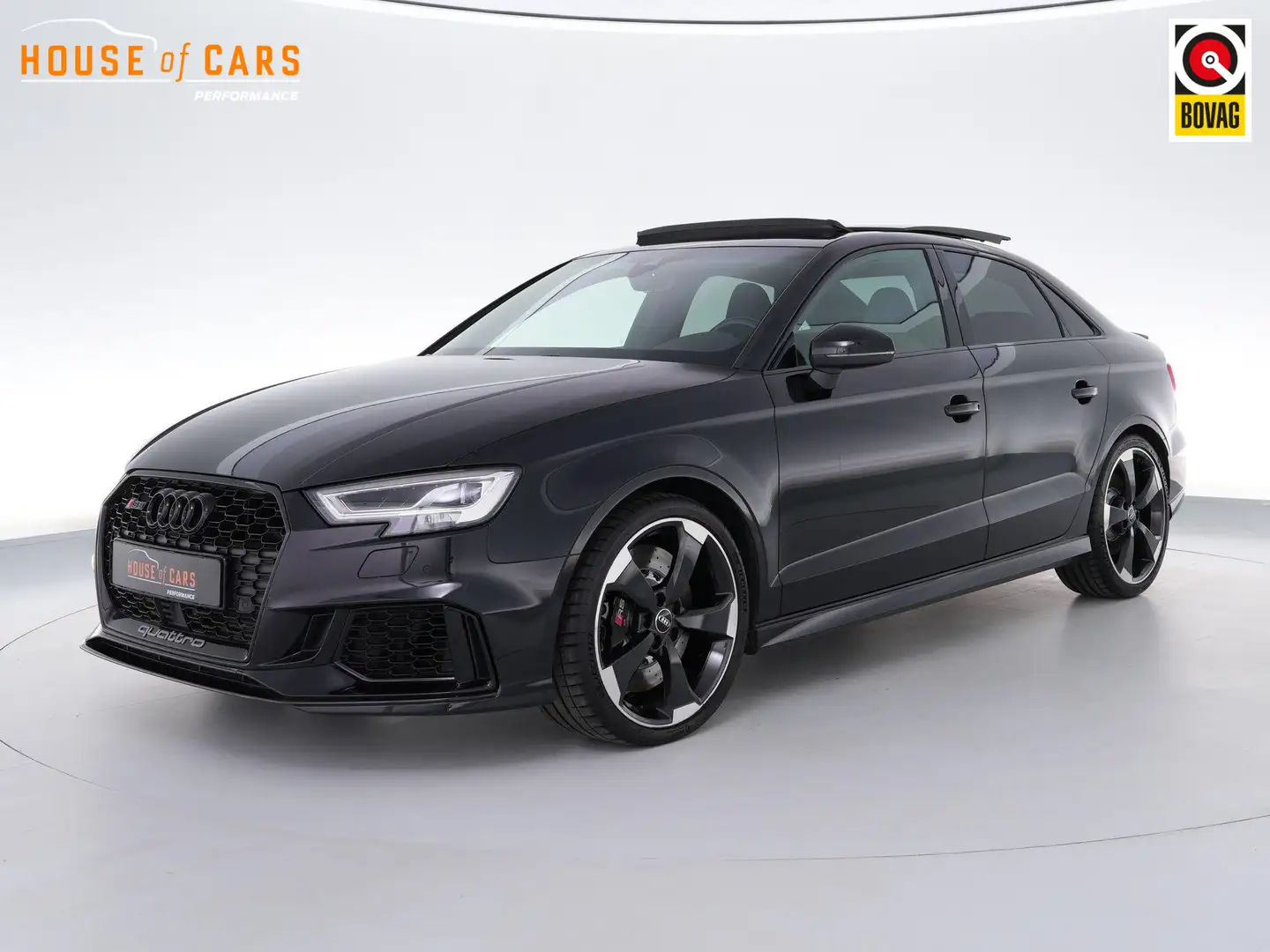 Audi RS3 Limousine 2.5 400pk TFSI quattro |panoramadak|RS-s Zwart - 1