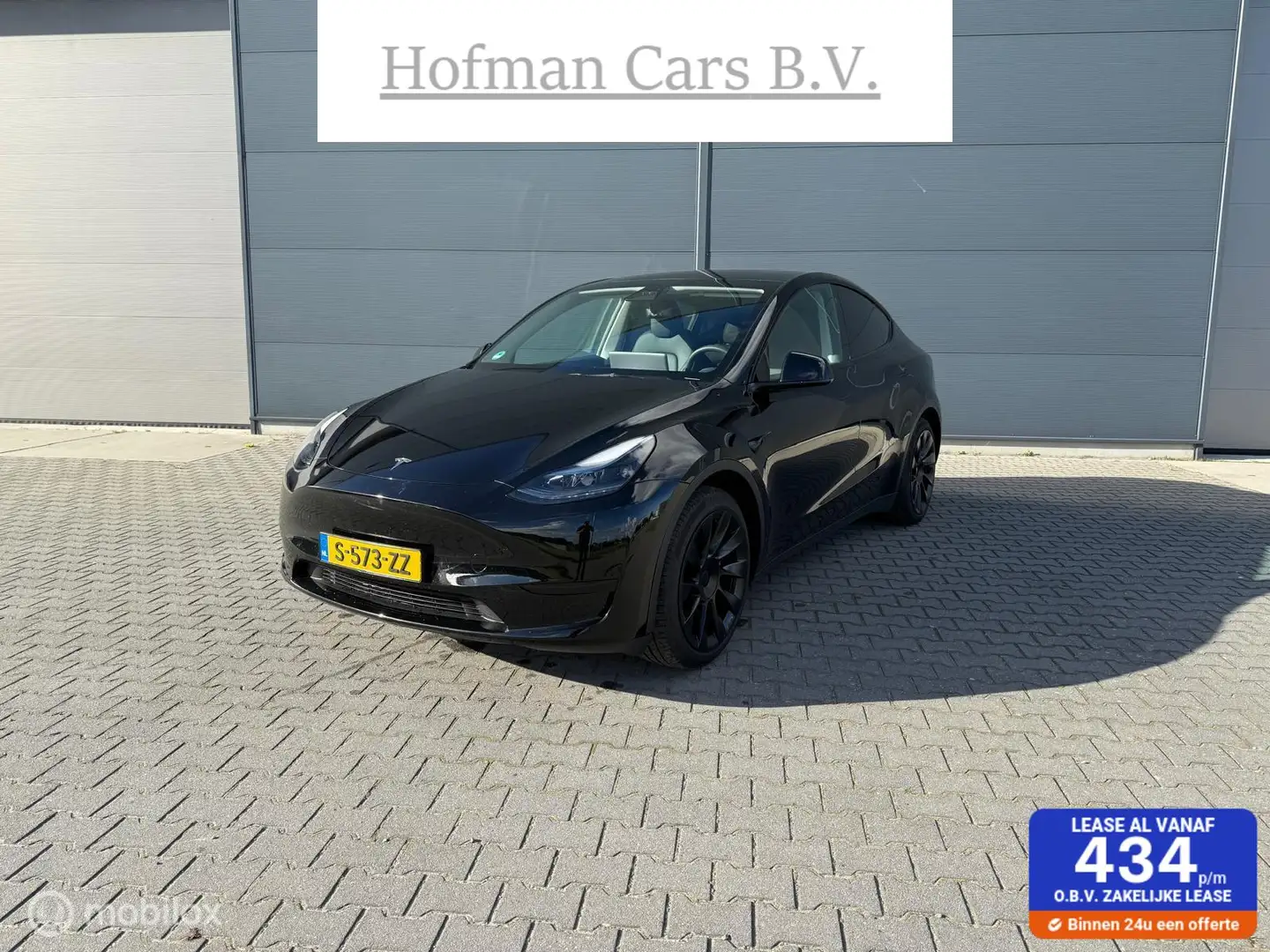 Tesla Model Y RWD 58 kWh TREKHAAK 1600KG FABRIEKSGARANTIE INCL B Schwarz - 1