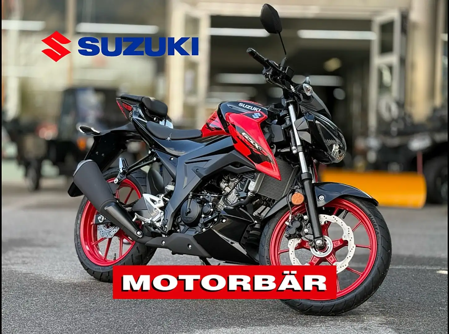Suzuki GSX-S 125 Schwarz - 1
