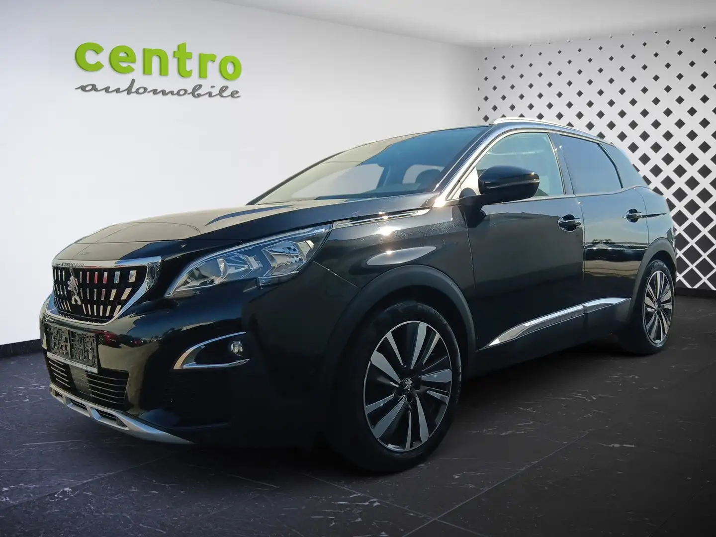 Peugeot 3008 Allure 130 MT,WKR-Alu,FocalSounsdystem,Servicegep Schwarz - 2