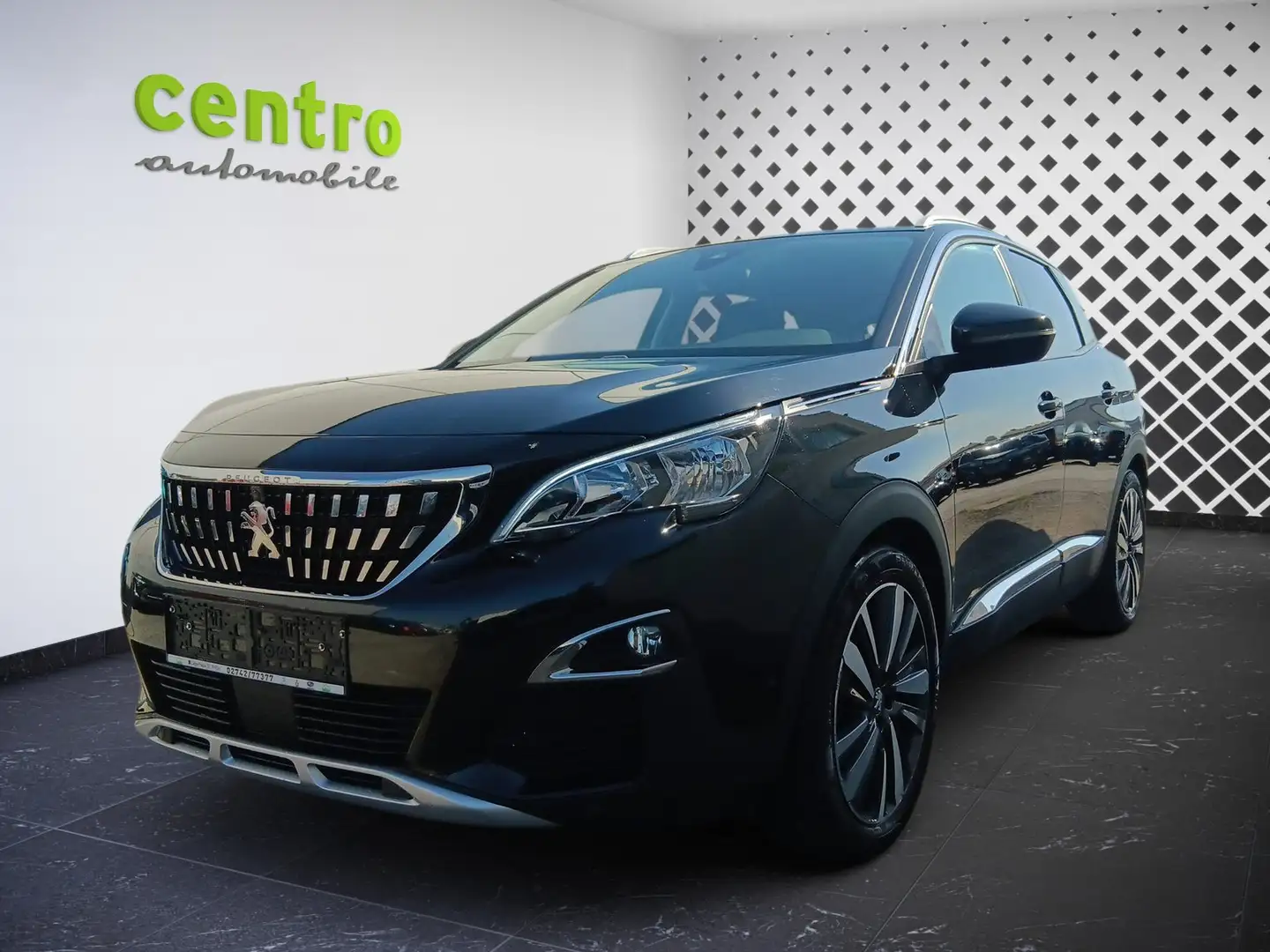 Peugeot 3008 Allure 130 MT,WKR-Alu,FocalSounsdystem,Servicegep Schwarz - 1