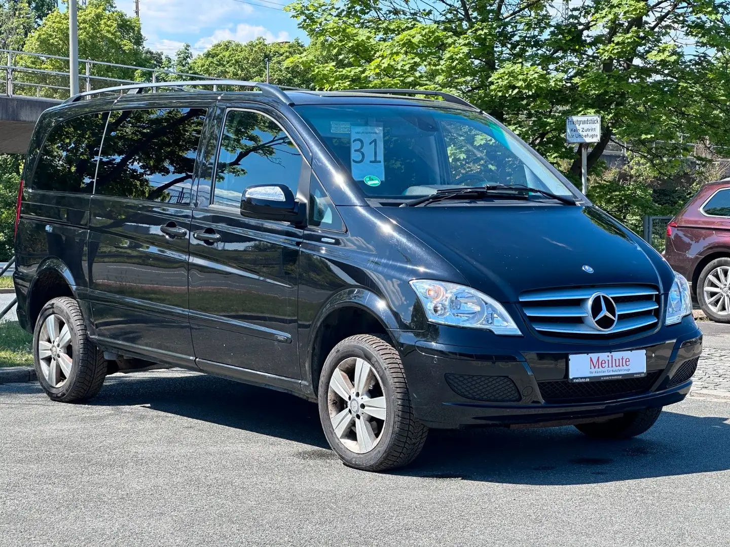 Mercedes-Benz Viano 4MATIC*4x4*2.2*Trend*2,5t AHK*Navi*Tempoma Negro - 1