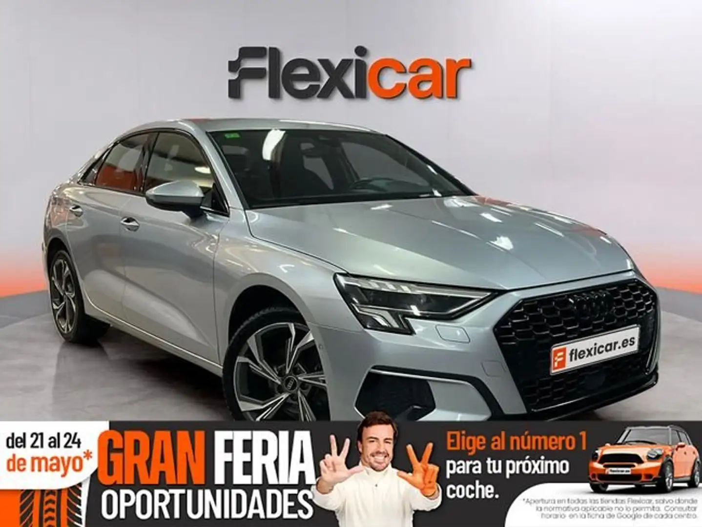 Audi A3 Sportback Black line 30 TFSI 81kW S tron Gris - 1