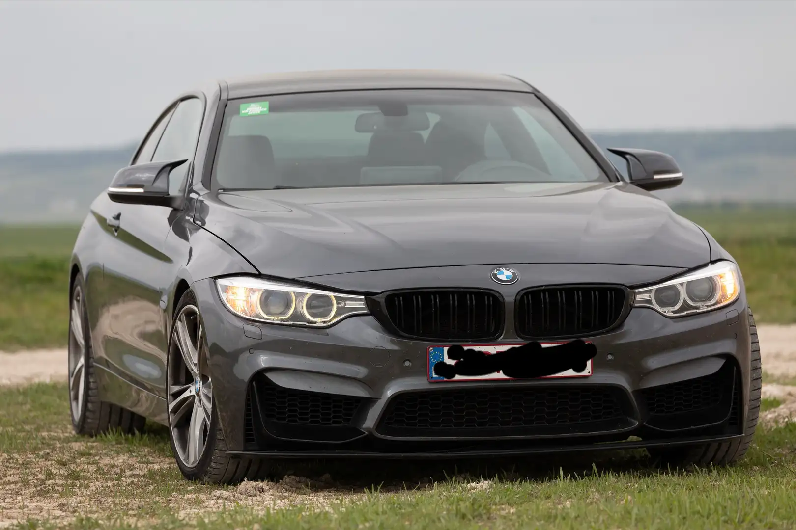 BMW 420 420i Coupe Sport-Aut. Sport Line Grijs - 1