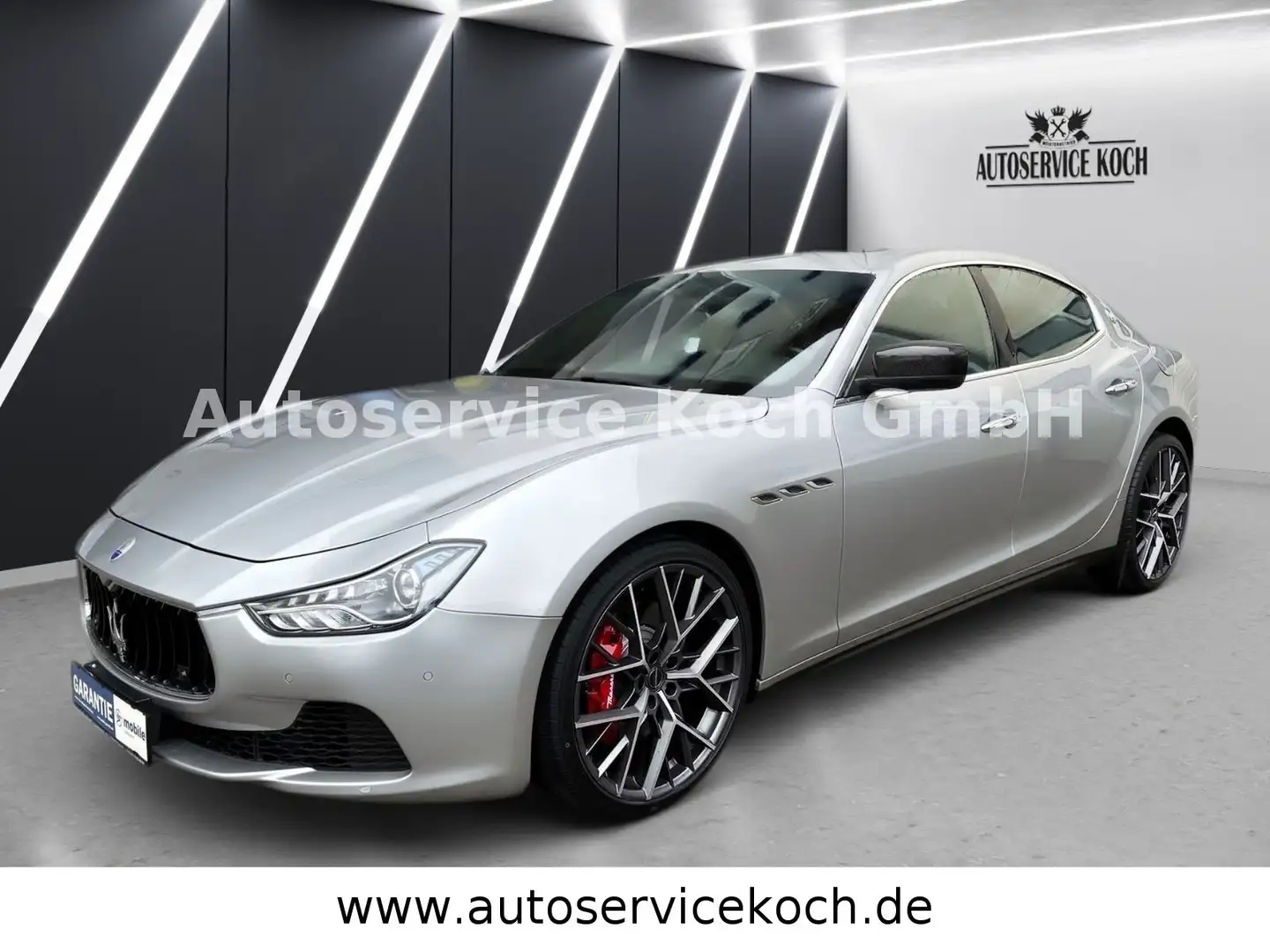 Maserati Ghibli 3.0 V6 Diesel Finanzierung Garantie Silber - 2