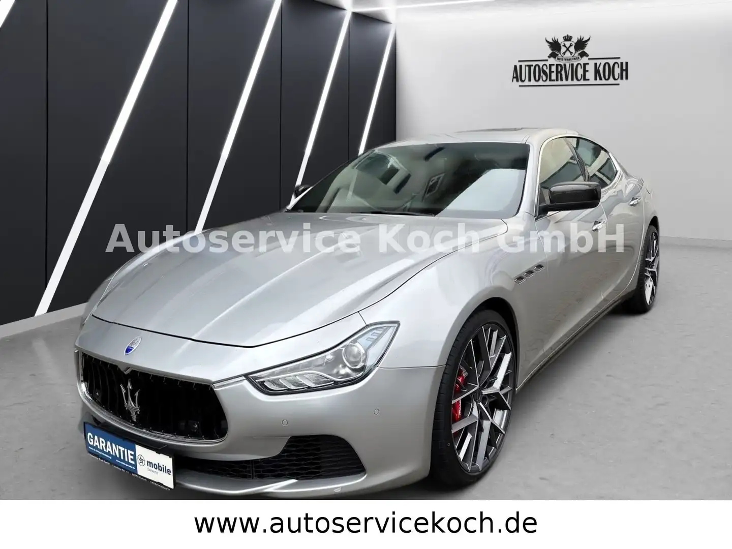 Maserati Ghibli 3.0 V6 Diesel Finanzierung Garantie Silber - 1