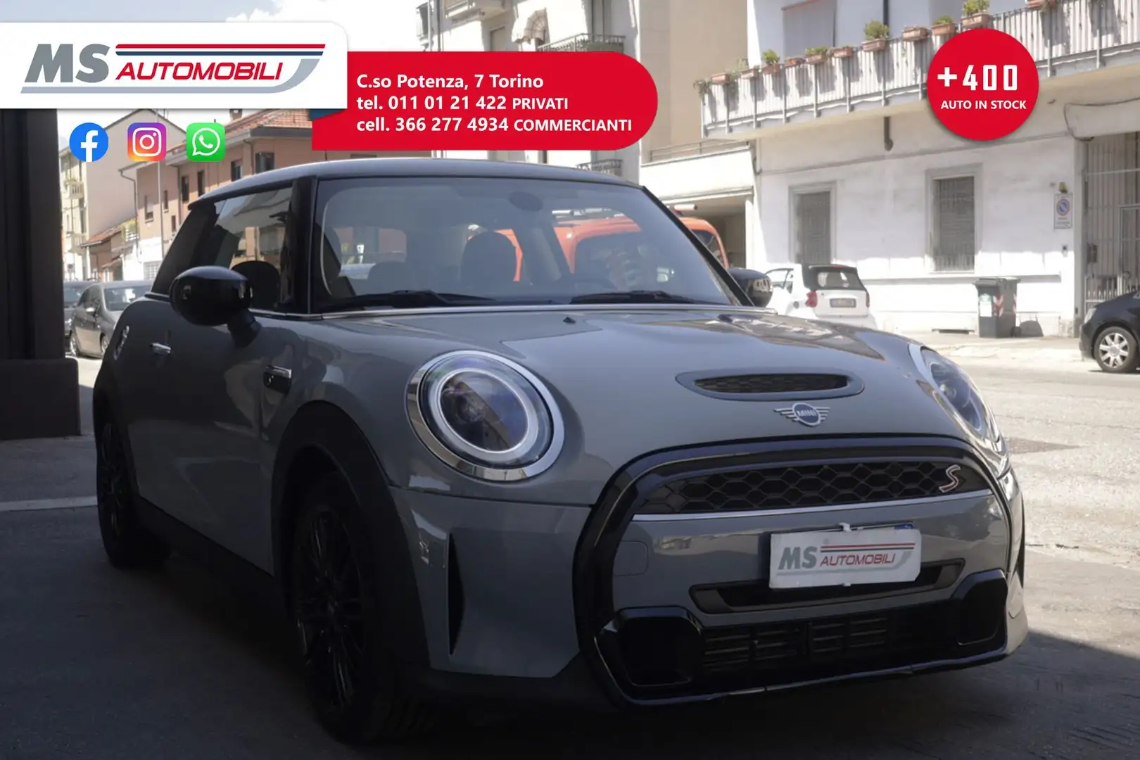 MINI Cooper S Coupe MINI Mini Cooper S Resolute Edition auto 131KW ANNO 2022 Grau - 1