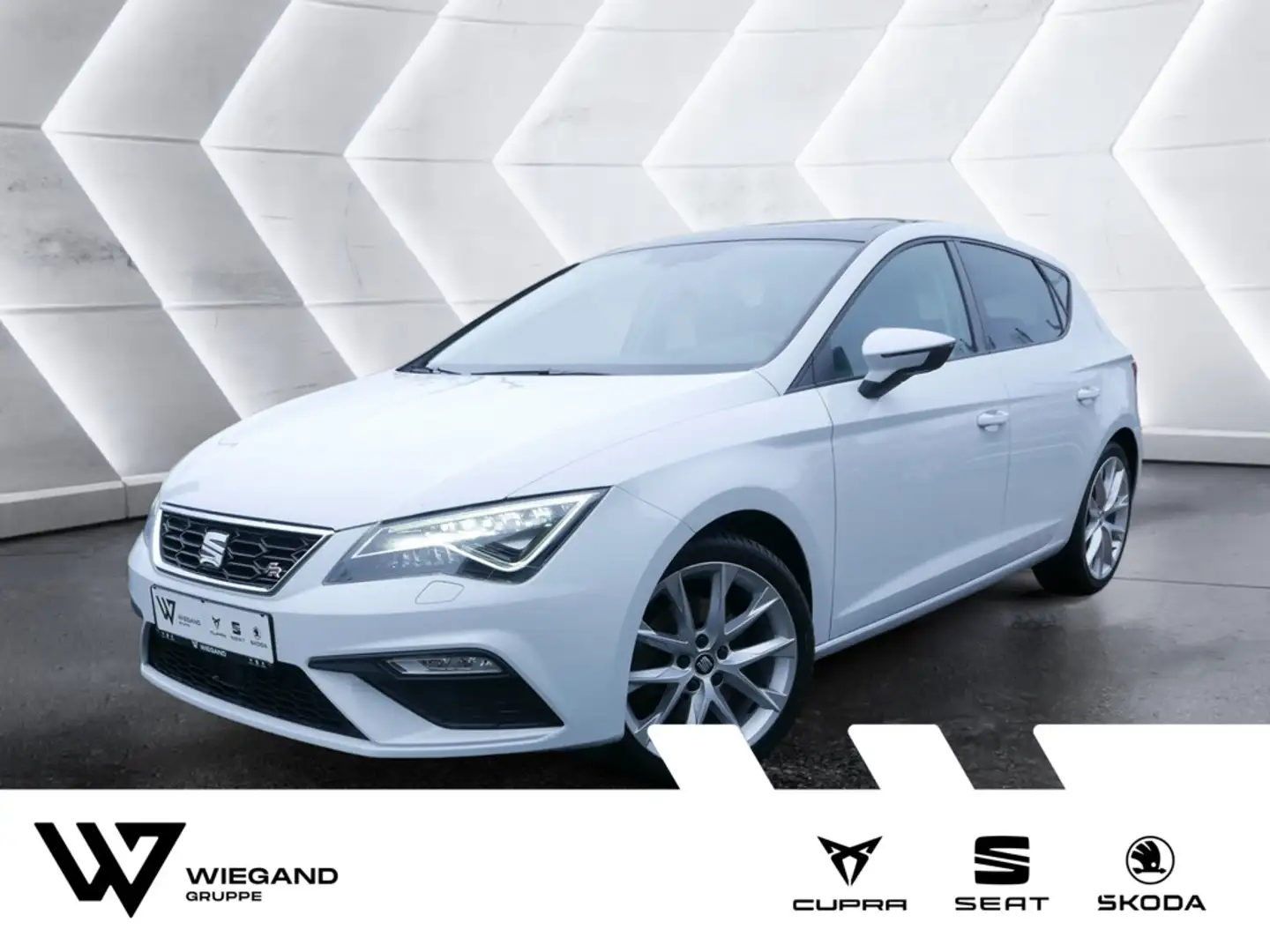 SEAT Leon 1.8 TSI FR NAVI LED PANO DSG SEAT-SOUND Blanc - 1
