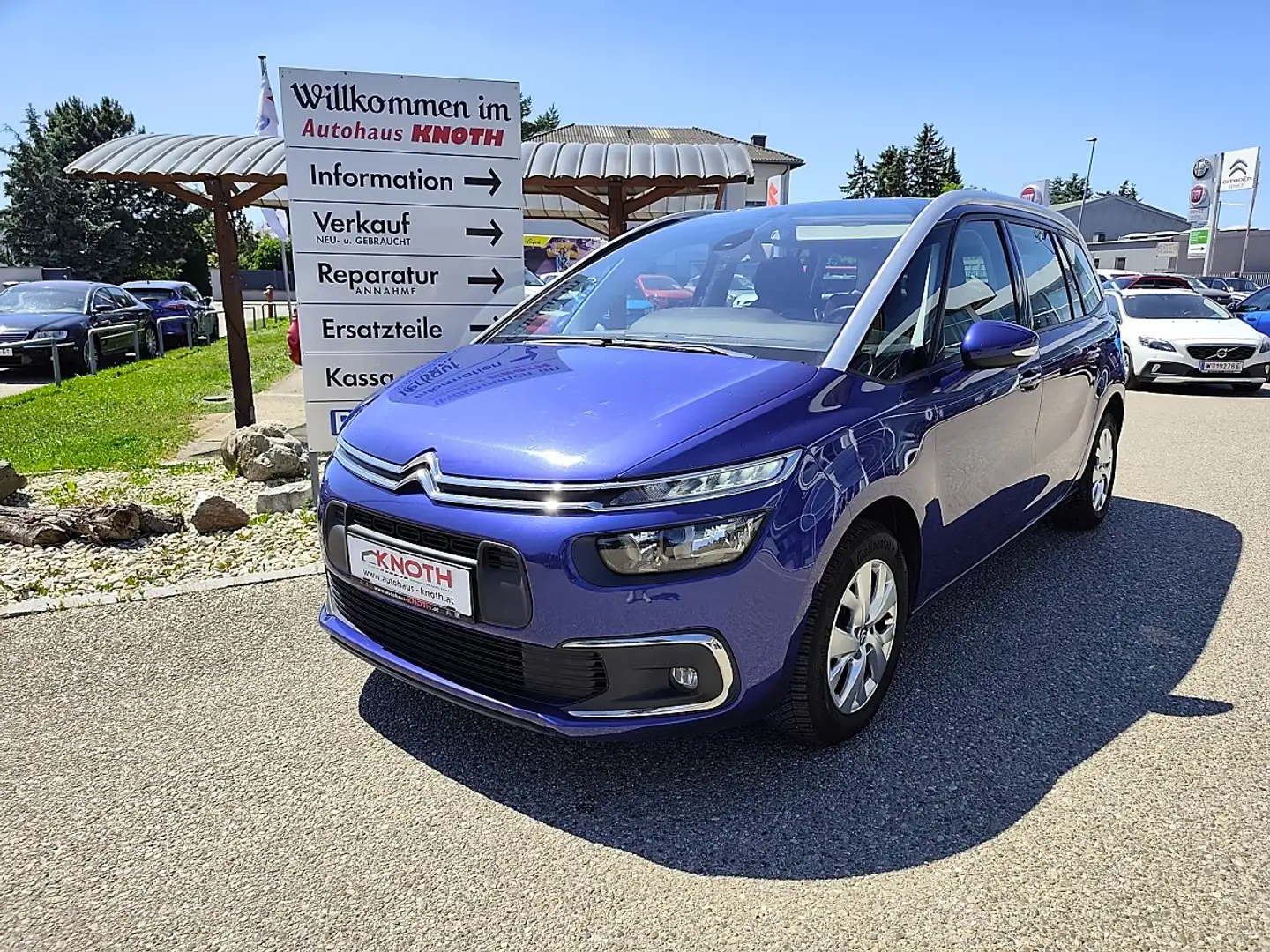 Citroen Grand C4 Picasso BlueHDI 120 S&S EAT6 Feel Edition Blau - 1