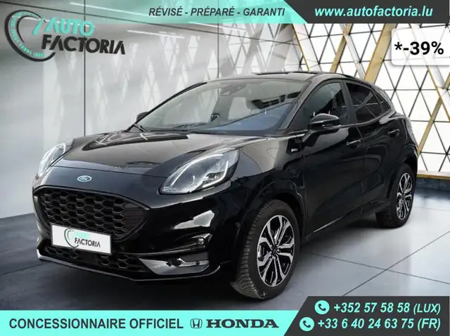 Ford Puma -39% 1.0 HYB 155cv BVA ST Line +GPS+CAM+LED+Opts