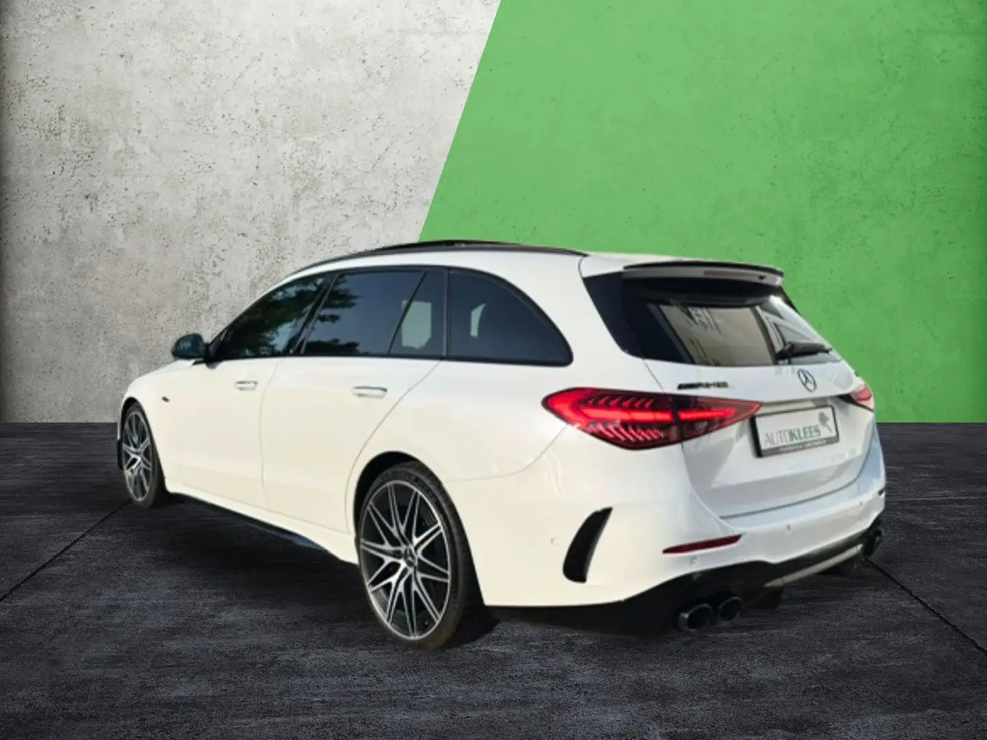 Mercedes-Benz C 43 AMG T 4MATIC PANO*DISTR.* AHK*HUD*360°Kam.* Weiß - 2